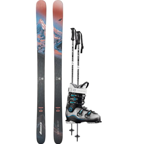 Nordica Women's Santa Ana 87 Demo Ski Package