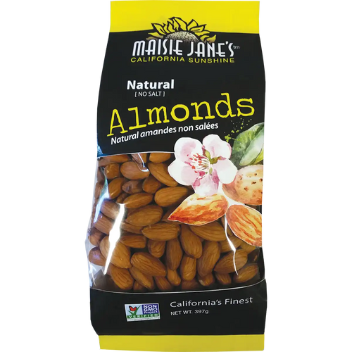Natural Almonds - 14 oz