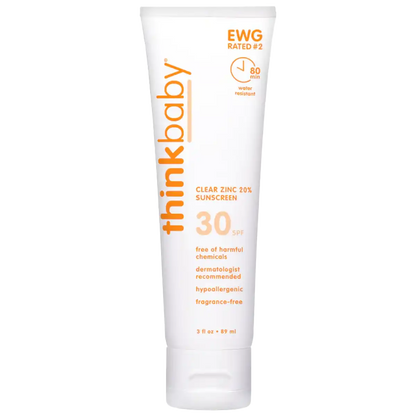 Thinkbaby SPF 30 Clear Zinc Sunscreen