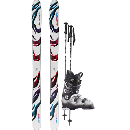 Salomon S/Lab QST Blank Demo Ski Package