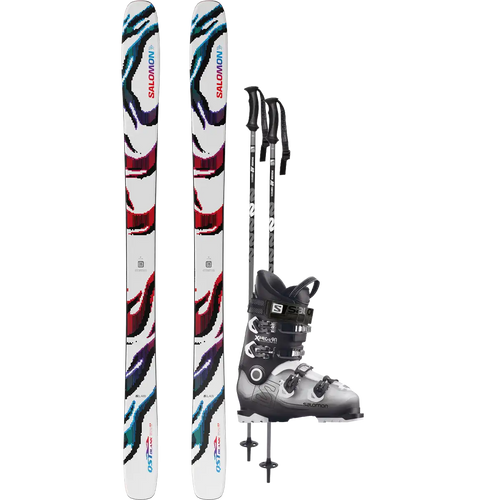 Salomon S/Lab QST Blank Demo Ski Package