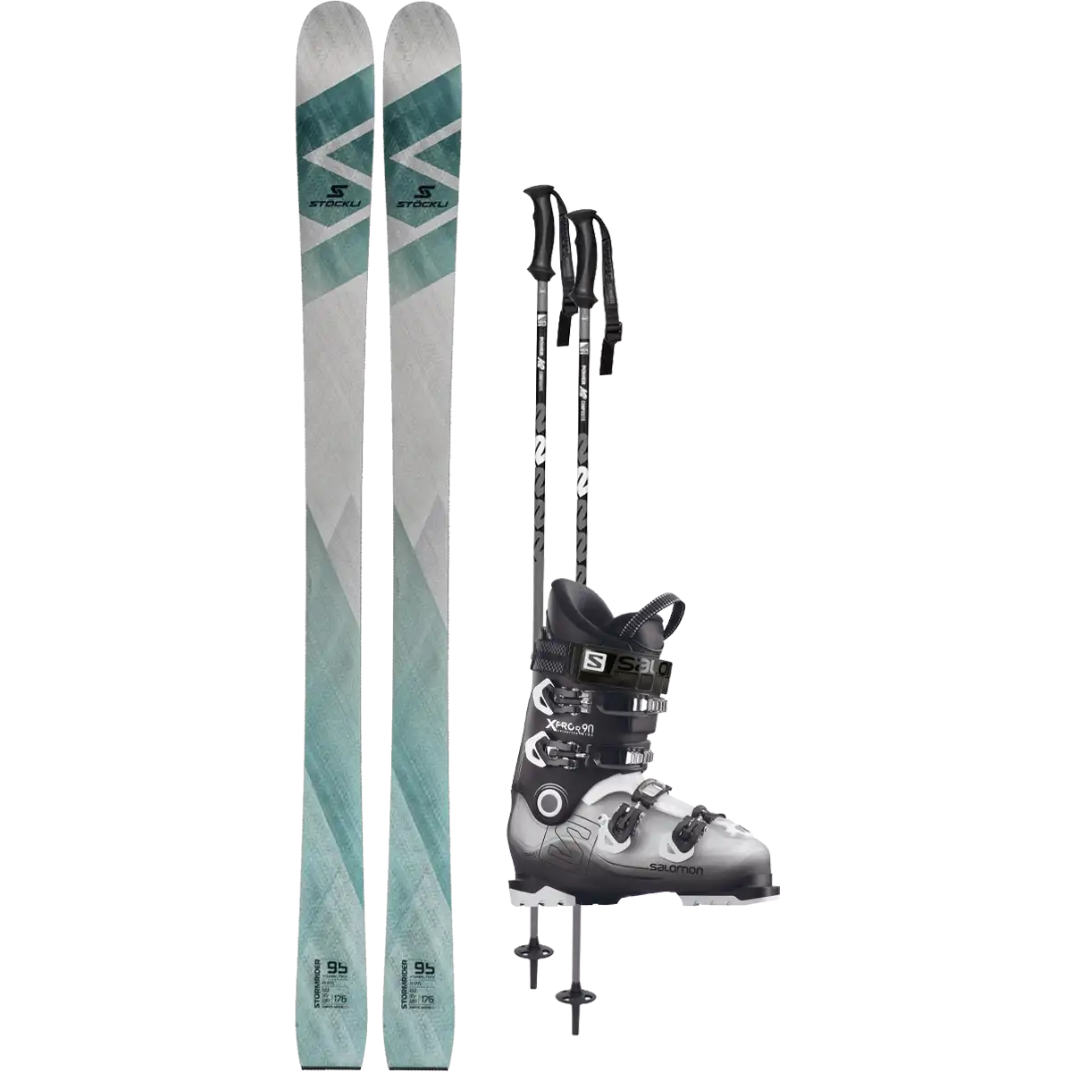 Stockli Stormrider 95 Demo Ski Package