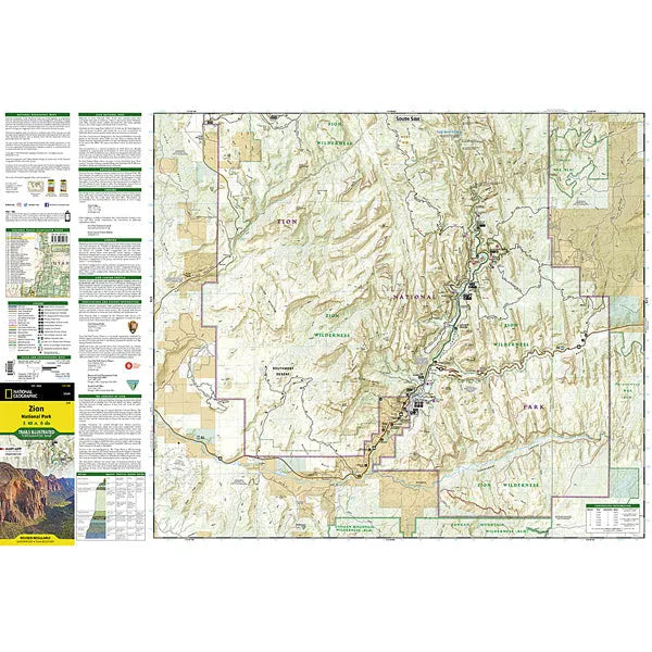 Zion National Park Map