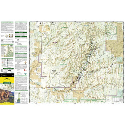 Zion National Park Map