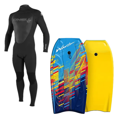 Youth Wetsuit & Bodyboard Package